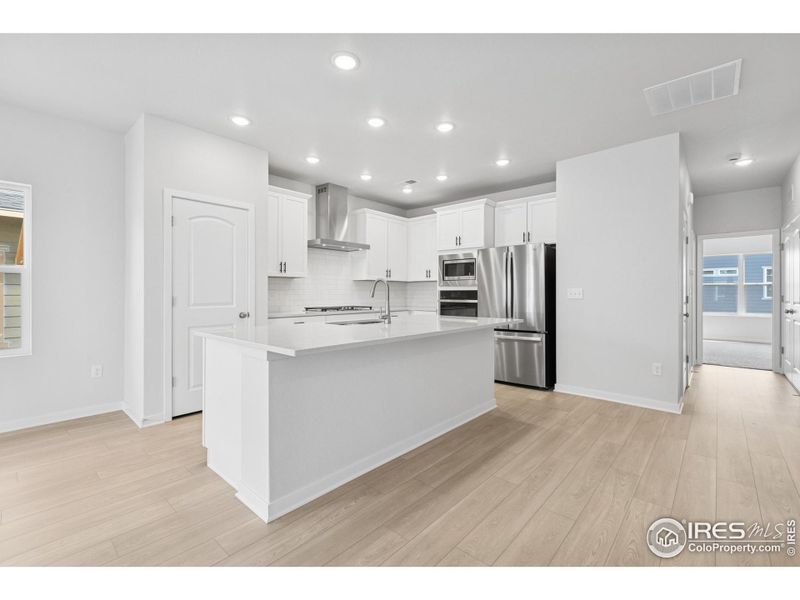 Furnished interior view inside a new home in , Loveland (Image 9).