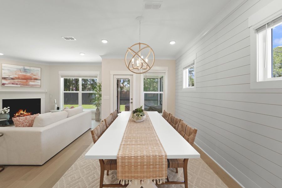 Furnished interior view inside a new home in , Johns Island (Image 53). Furnished interior view inside a new home in , Johns Island (Image 53).