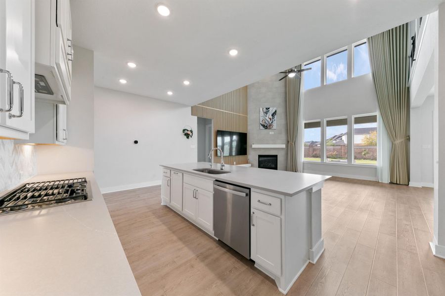 Furnished interior view inside a new home in Trillium, Richmond (Image 18).