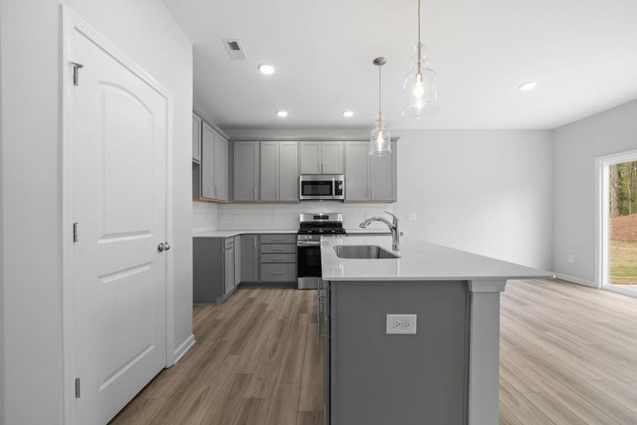 Furnished interior view inside a new home in Chandler Ridge, McLeansville (Image 9).