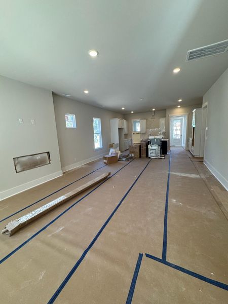 In-progress construction of a new home in Indigo Grove Single Family Homes, Johns Island, SC (Image 38).