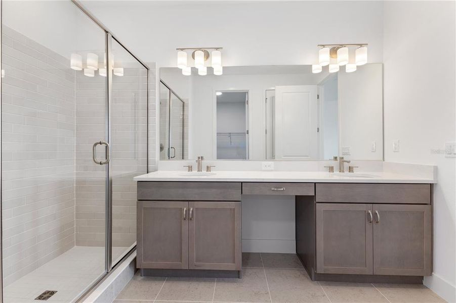 Furnished interior view inside a new home in Ocala Preserve, Ocala (Image 6).