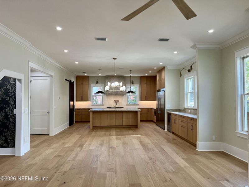 Furnished interior view inside a new home in , Jacksonville (Image 65).