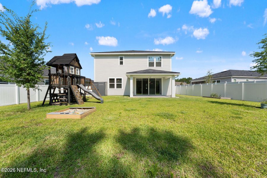 Exterior details and patio area of a home in , Orange Park (Image 17). Exterior details and patio area of a home in , Orange Park (Image 17).