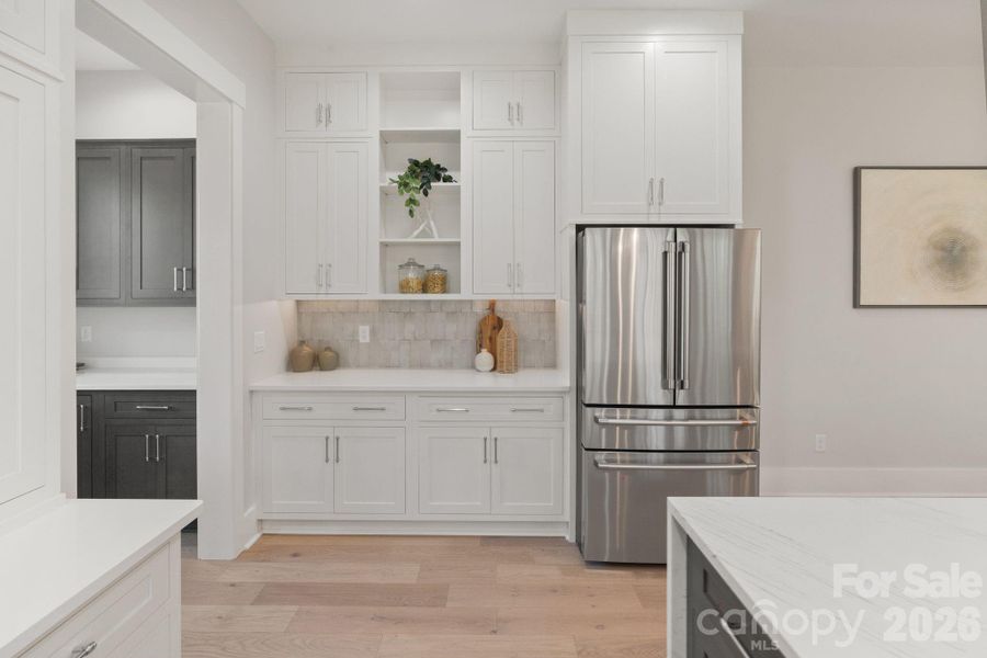 Furnished interior view inside a new home in , Clover (Image 32).