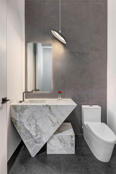 Furnished interior view inside a new home in , Houston (Image 37).