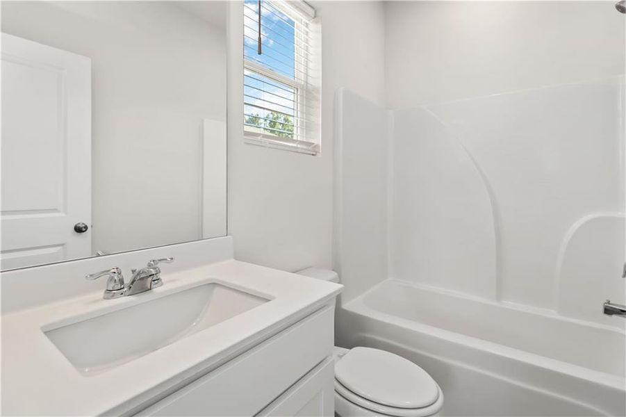 Furnished interior view inside a new home in , Atlanta (Image 33).