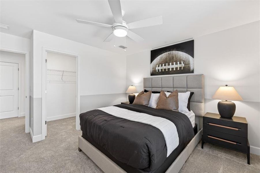 Furnished interior view inside a new home in Linden Grove, Powder Springs (Image 7).