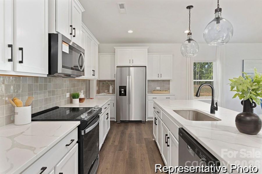 Furnished interior view inside a new home in Kensington, China Grove (Image 4). Furnished interior view inside a new home in Kensington, China Grove (Image 4).