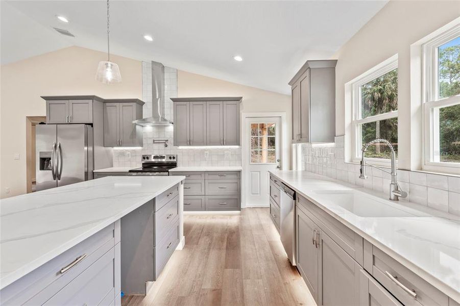Furnished interior view inside a new home in , Georgetown (Image 9).