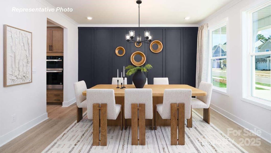 Furnished interior view inside a new home in Westport, York (Image 8).