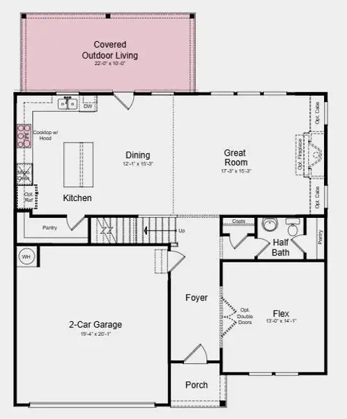 2D floor plan layout of this home in Dreycott, Lawrenceville, GA (Image 3). 2D floor plan layout of this home in Dreycott, Lawrenceville, GA (Image 3).