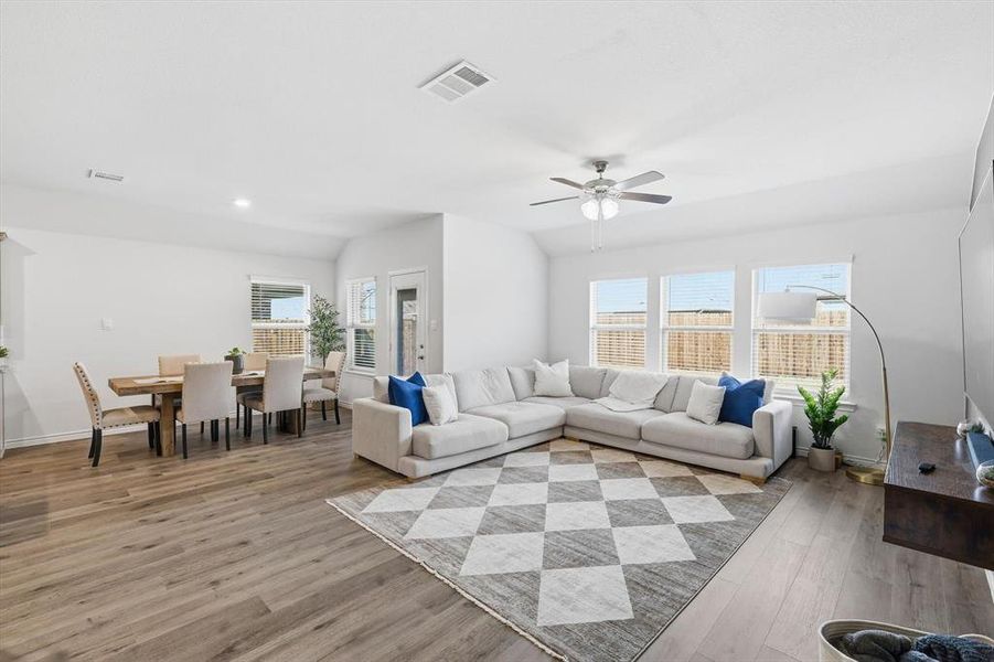 Furnished interior view inside a new home in , Aubrey (Image 4).