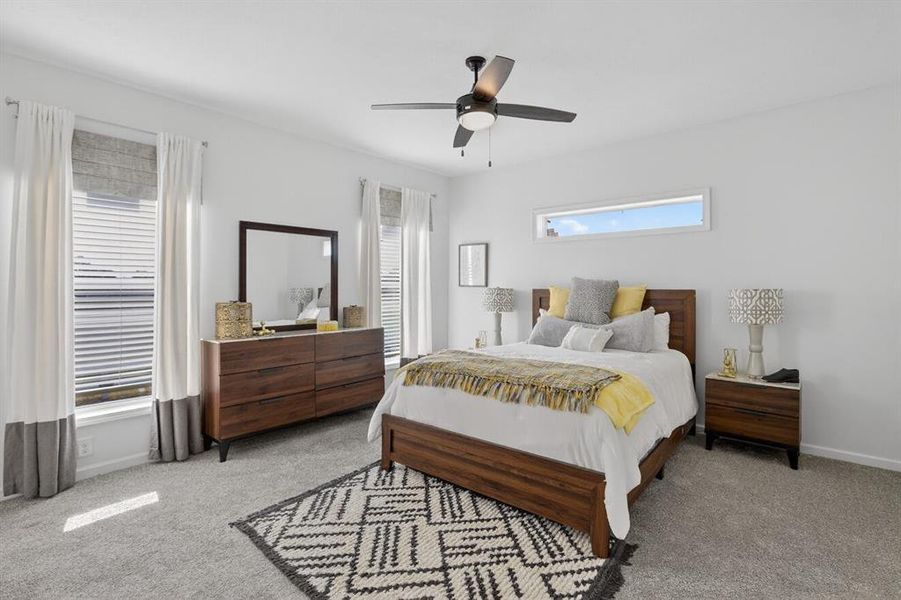 Furnished interior view inside a new home in , Moody (Image 16).