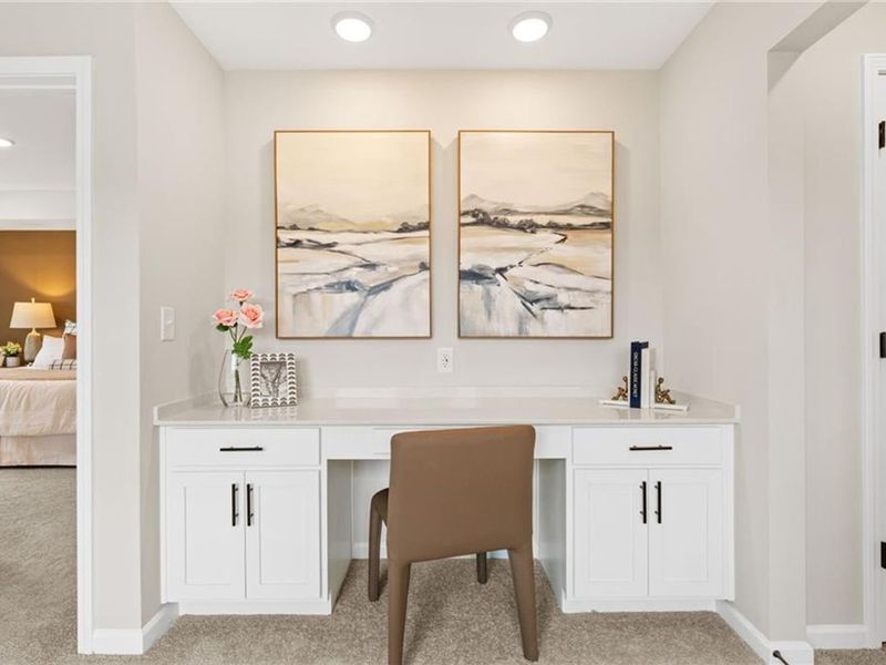 Furnished interior view inside a new home in Hemingway, Cumming (Image 11).