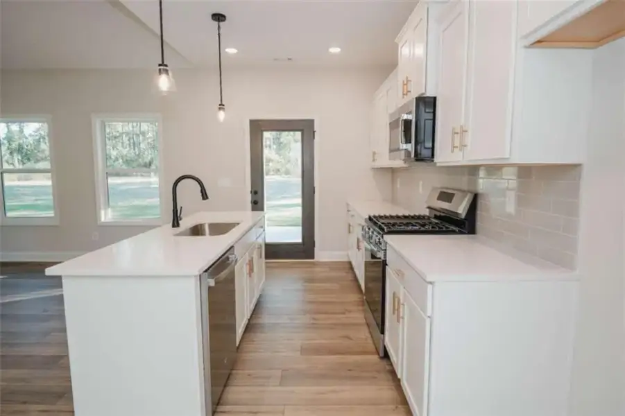 Furnished interior view inside a new home in , Douglasville (Image 9).