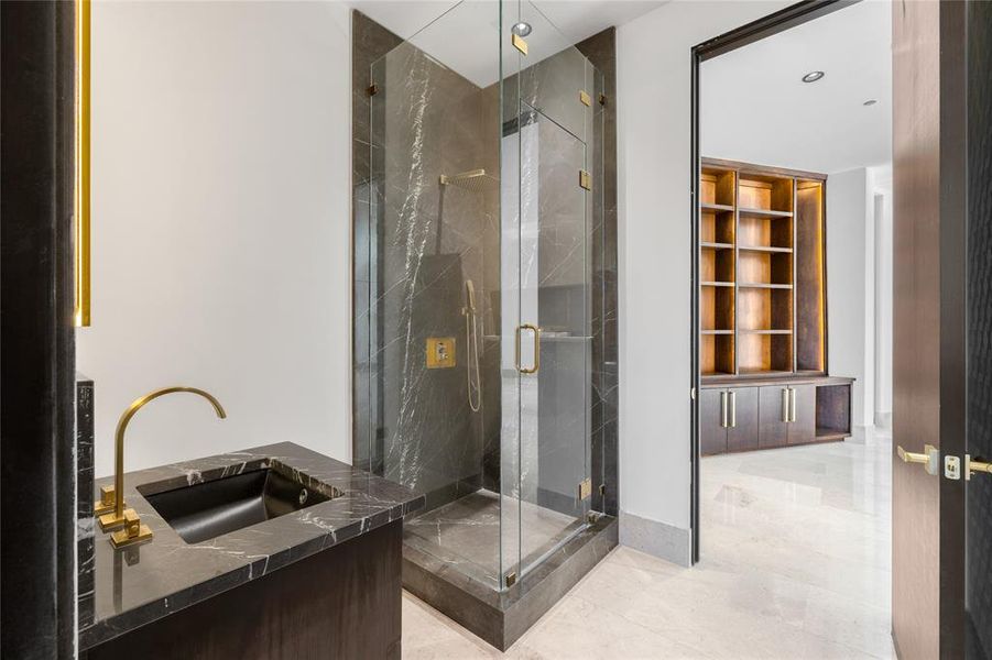 Furnished interior view inside a new home in , Dallas (Image 14).