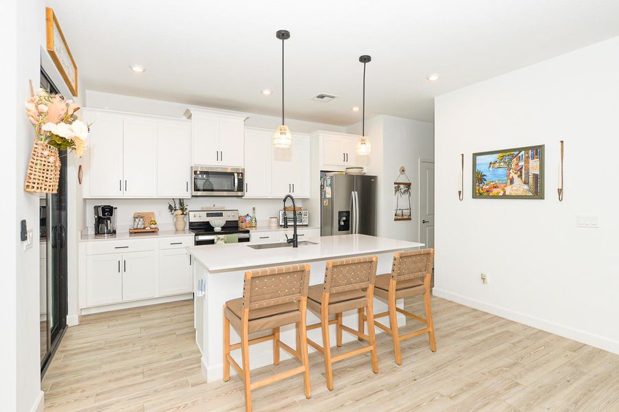 Furnished interior view inside a new home in , Port St. Lucie (Image 14).