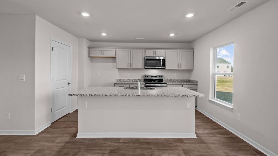 Furnished interior view inside a new home in Blair Ridge, La Grange (Image 5).