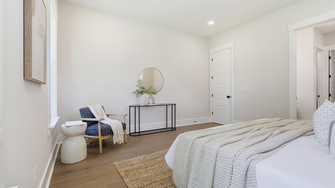 Representative furnished interior of a home built from the Lighthouse II by DRB Homes in Bayview Acres, Mount Pleasant (Image 26).