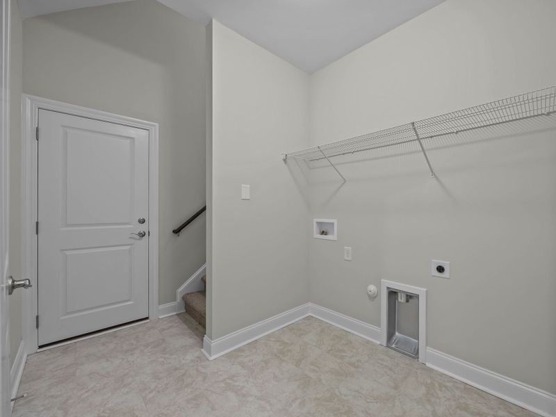 Spacious, unfurnished interior of a new home in The Villas at Langston Farms, Winterville (Image 25).