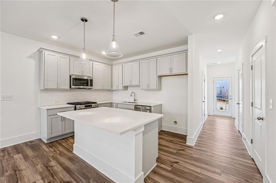 Furnished interior view inside a new home in Park Vue, Atlanta (Image 11). Furnished interior view inside a new home in Park Vue, Atlanta (Image 11).