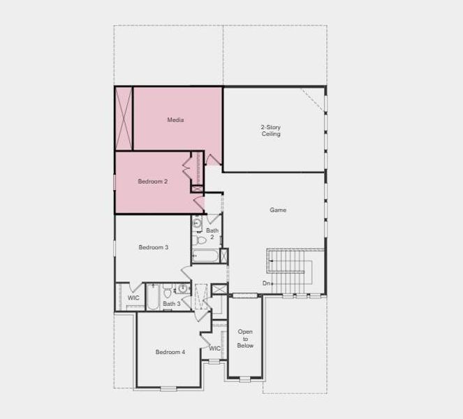 Additional highlights include: downstairs bedroom with bath, media room, extended owner's suite, added upstairs bedroom, covered outdoor living and soaking tub in owner's suite. Additional highlights include: downstairs bedroom with bath, media room, extended owner's suite, added upstairs bedroom, covered outdoor living and soaking tub in owner's suite.