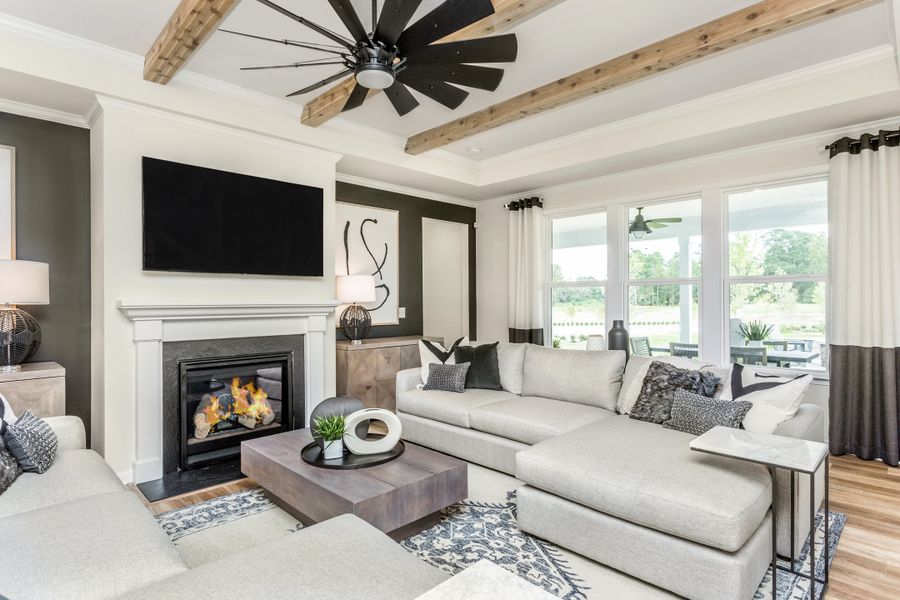 Representative furnished interior of a home built from the Stellar by Del Webb in Del Webb at Chatham Park, Pittsboro (Image 9).