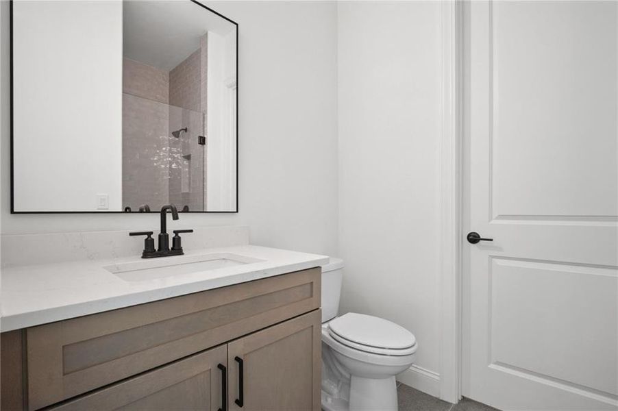 Furnished interior view inside a new home in Lakeside at River Green, Canton (Image 12).