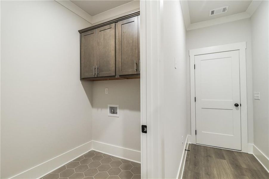 Spacious, unfurnished interior of a new home in Weslyn Park, Social Circle (Image 16). Spacious, unfurnished interior of a new home in Weslyn Park, Social Circle (Image 16).