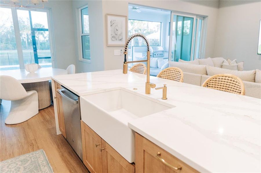 Furnished interior view inside a new home in , Nokomis (Image 30).