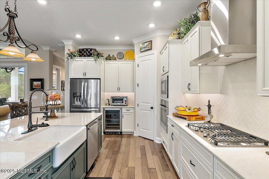 Furnished interior view inside a new home in , Jacksonville (Image 25).