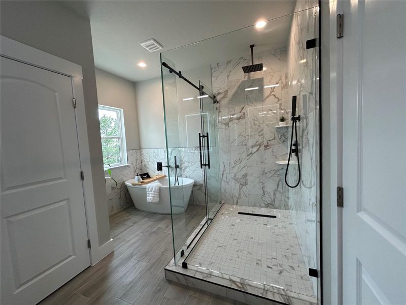 Primary bathroom Primary bathroom