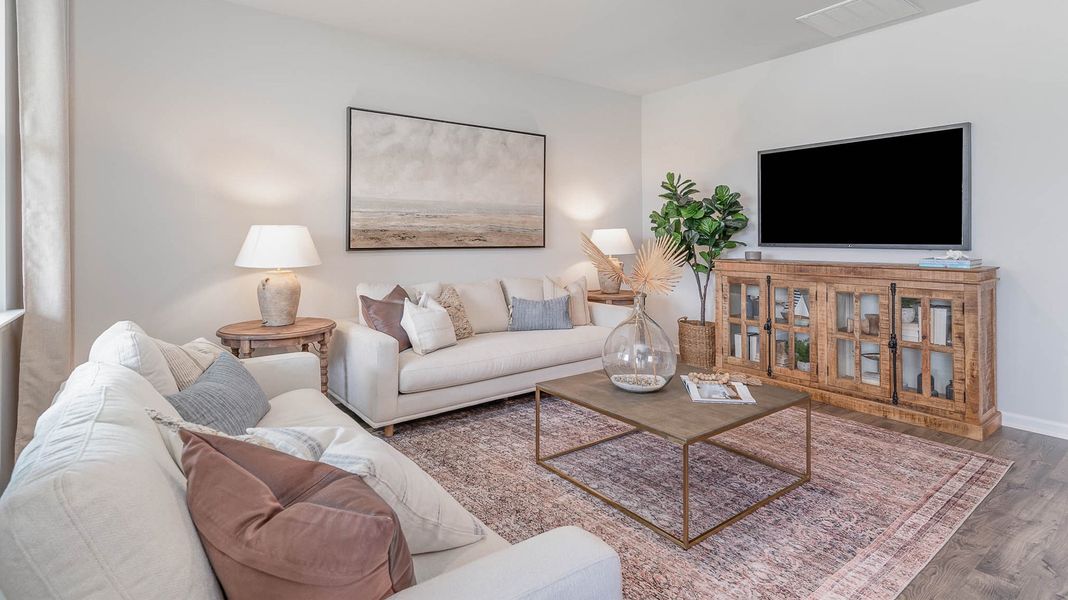 Furnished interior view inside a new home in Riggs Pointe, Millington (Image 10).
