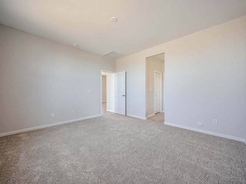A room with white walls.