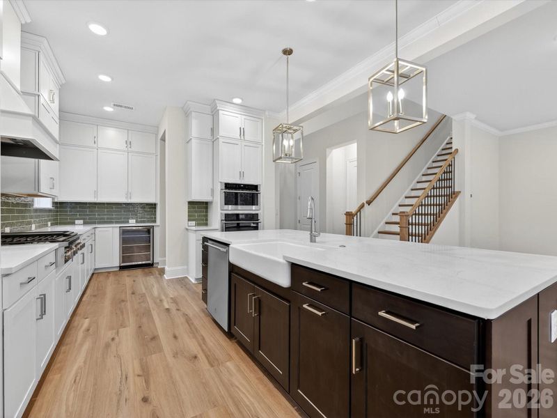 Furnished interior view inside a new home in North Creek Village, Huntersville (Image 15).