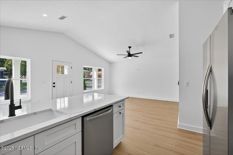 Furnished interior view inside a new home in , St. Augustine (Image 11).