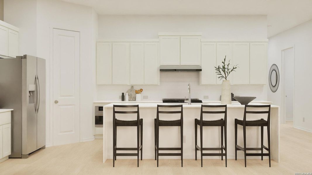 Furnished interior view inside a new home in Navarro Ranch, Seguin (Image 24).