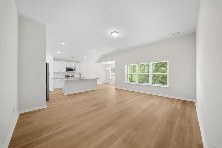 Representative unfurnished interior of a home built from the The Holly by Smith Family Homes in Belair East, Statesboro (Image 14).