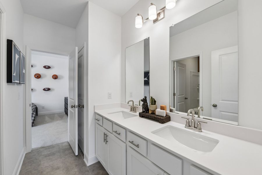 Representative furnished interior of a home built from the Sumner by Taylor Morrison in Auburn Glen, Dacula (Image 36).
