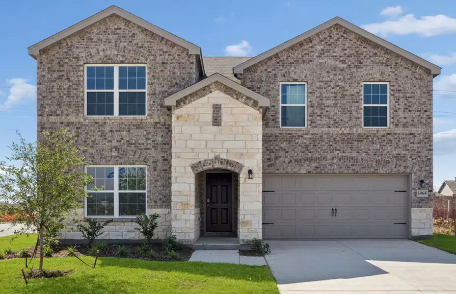 Representative exterior photo of a completed home built from the La Salle by Centex in Mobberly Farms, Pilot Point, TX (Image 21).