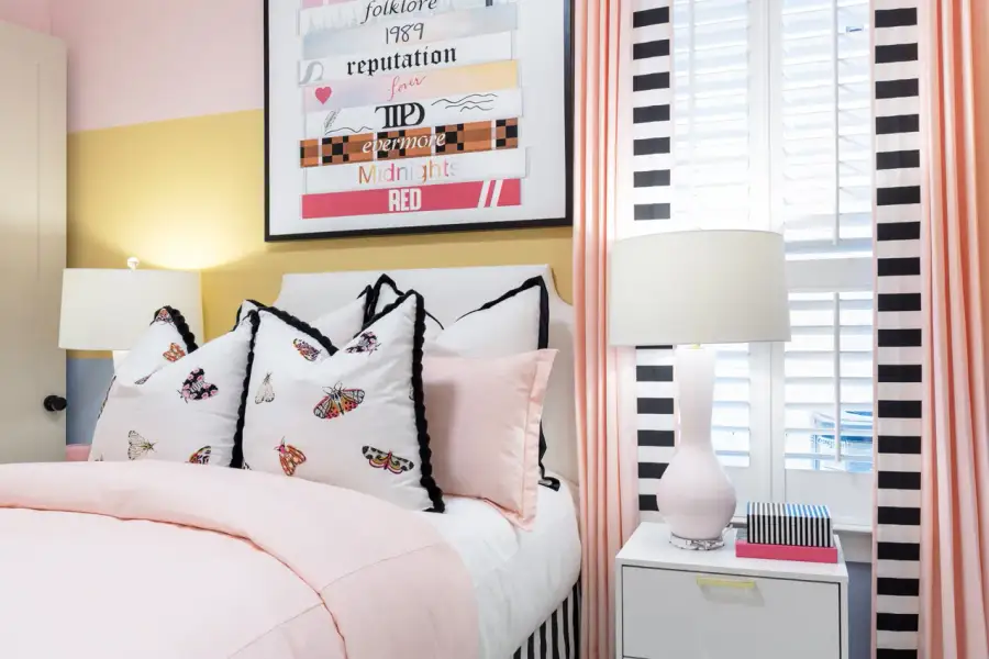 Representative Secondary Bedroom - some options shown