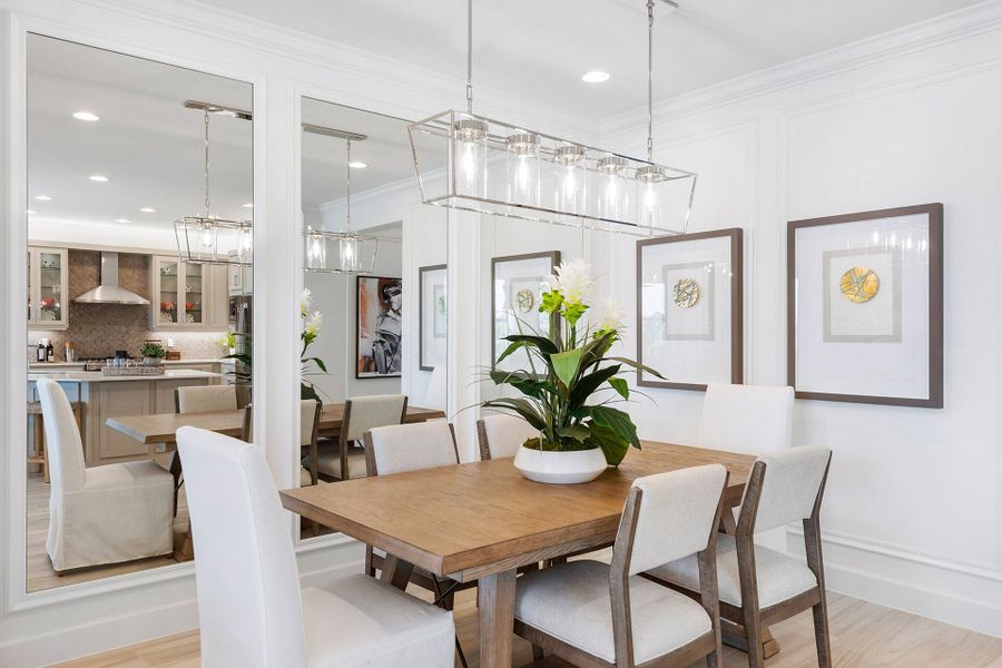 Representative furnished interior of a home built from the Bimini II by GL Homes in Valencia Vista at Riverland, Port St. Lucie (Image 6).