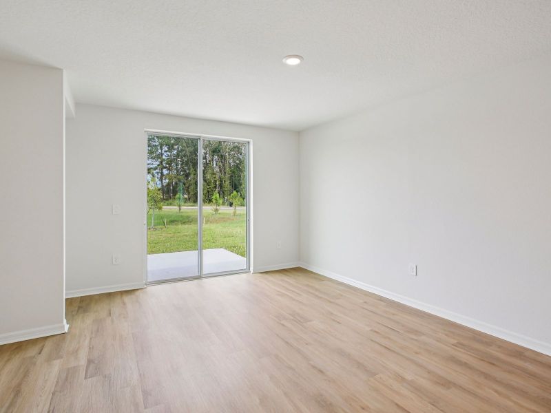 The Living Area of the Acadia at 7521 Mia Vine Dr.