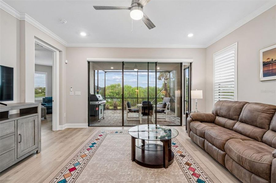 Furnished interior view inside a new home in , Wesley Chapel (Image 57). Furnished interior view inside a new home in , Wesley Chapel (Image 57).