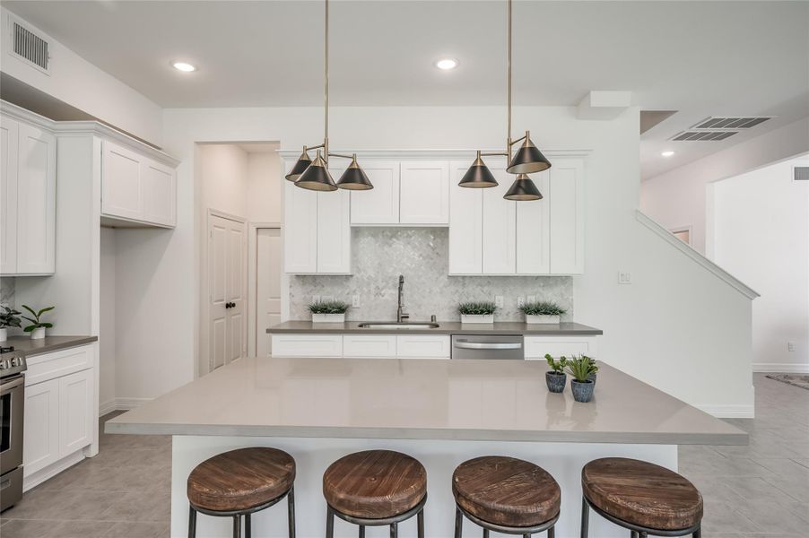 Furnished interior view inside a new home in , Missouri City (Image 12).