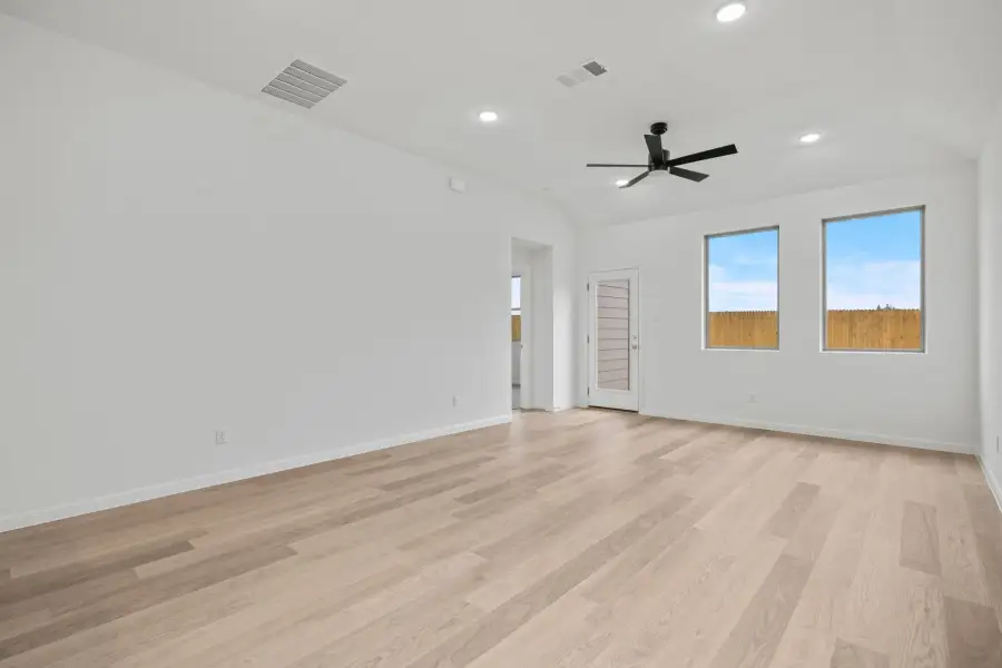Living Room in the Birch home plan by Trophy Signature Homes – REPRESENTATIVE PHOTO