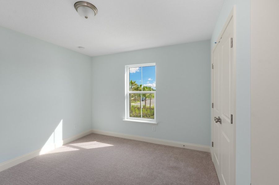 Representative unfurnished interior of a home built from the Sebring by Riverside Homes in Mariposa at EverRange, Jacksonville (Image 23).