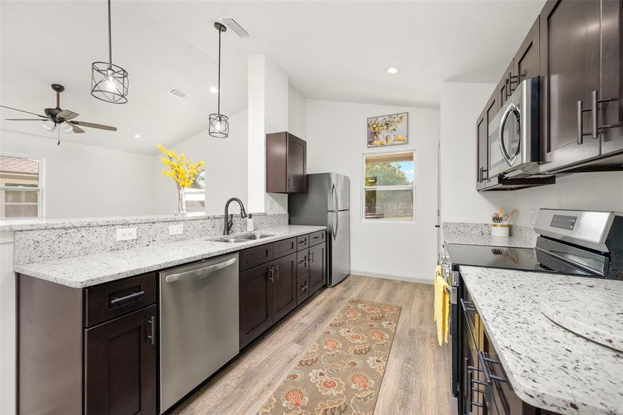 Furnished interior view inside a new home in , High Springs (Image 7). Furnished interior view inside a new home in , High Springs (Image 7).