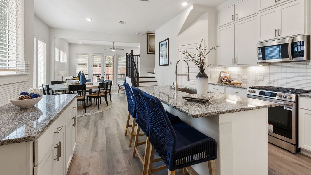 Furnished interior view inside a new home in Shady Acres, Houston (Image 16).